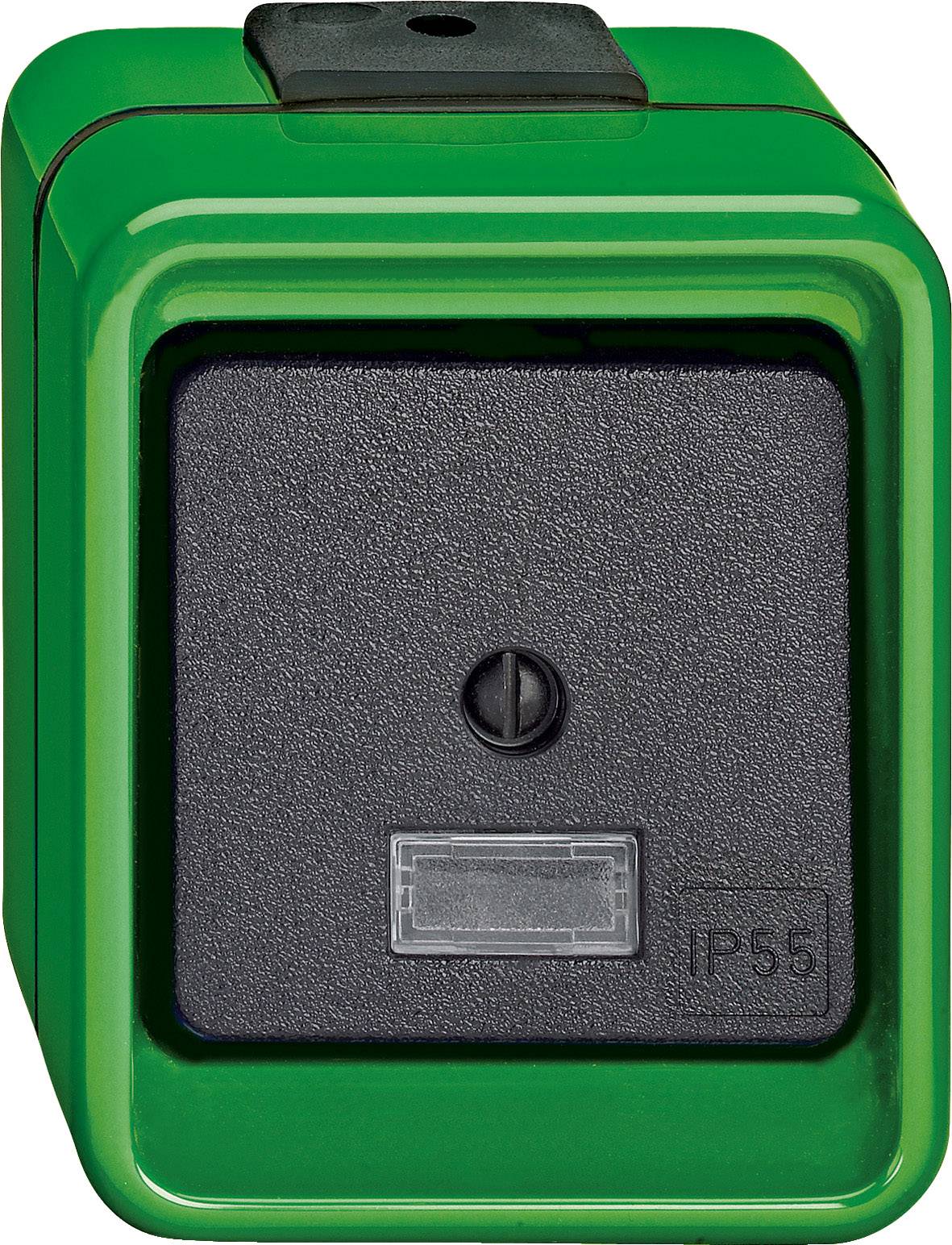 Merten Wechselschalter Grün 370677 1St.