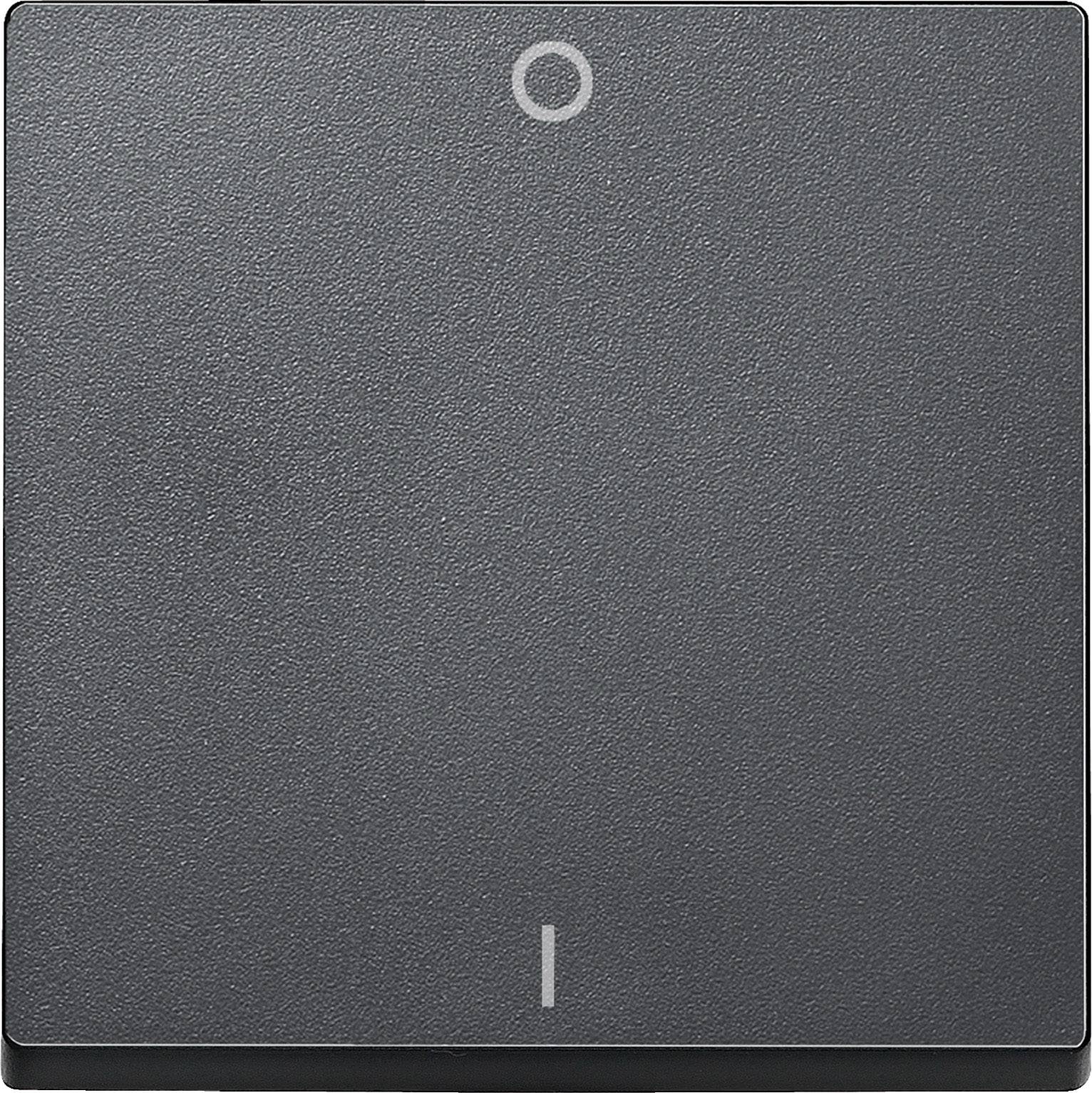 Merten Abdeckung Wechselschalter System M Anthrazit 433214 1St.