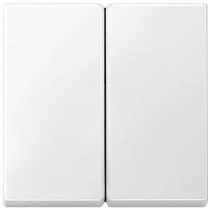 Merten Abdeckung Wechselschalter System M Polarweiß 433519 1St.