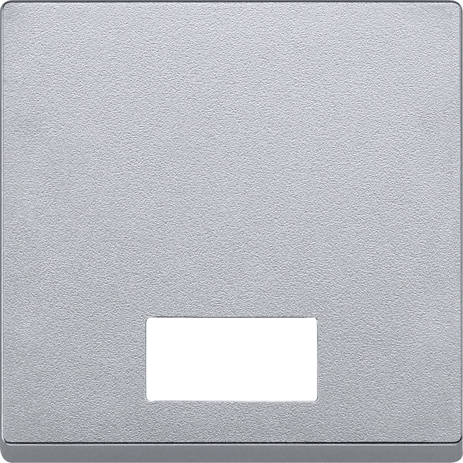 Merten Abdeckung Wechselschalter System M Aluminium 433860 1St.