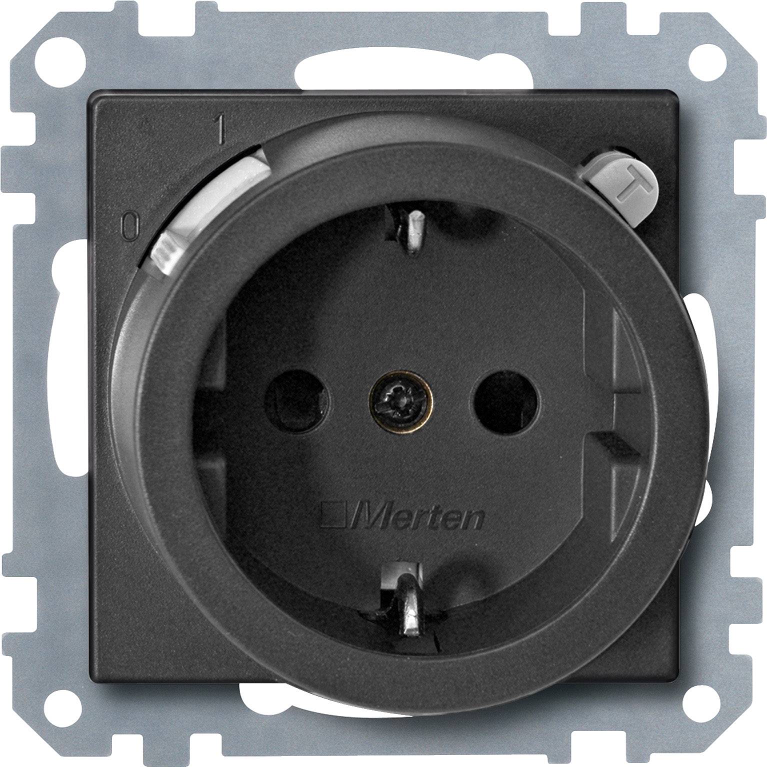 Merten Einsatz System M Anthrazit 232814 1St.