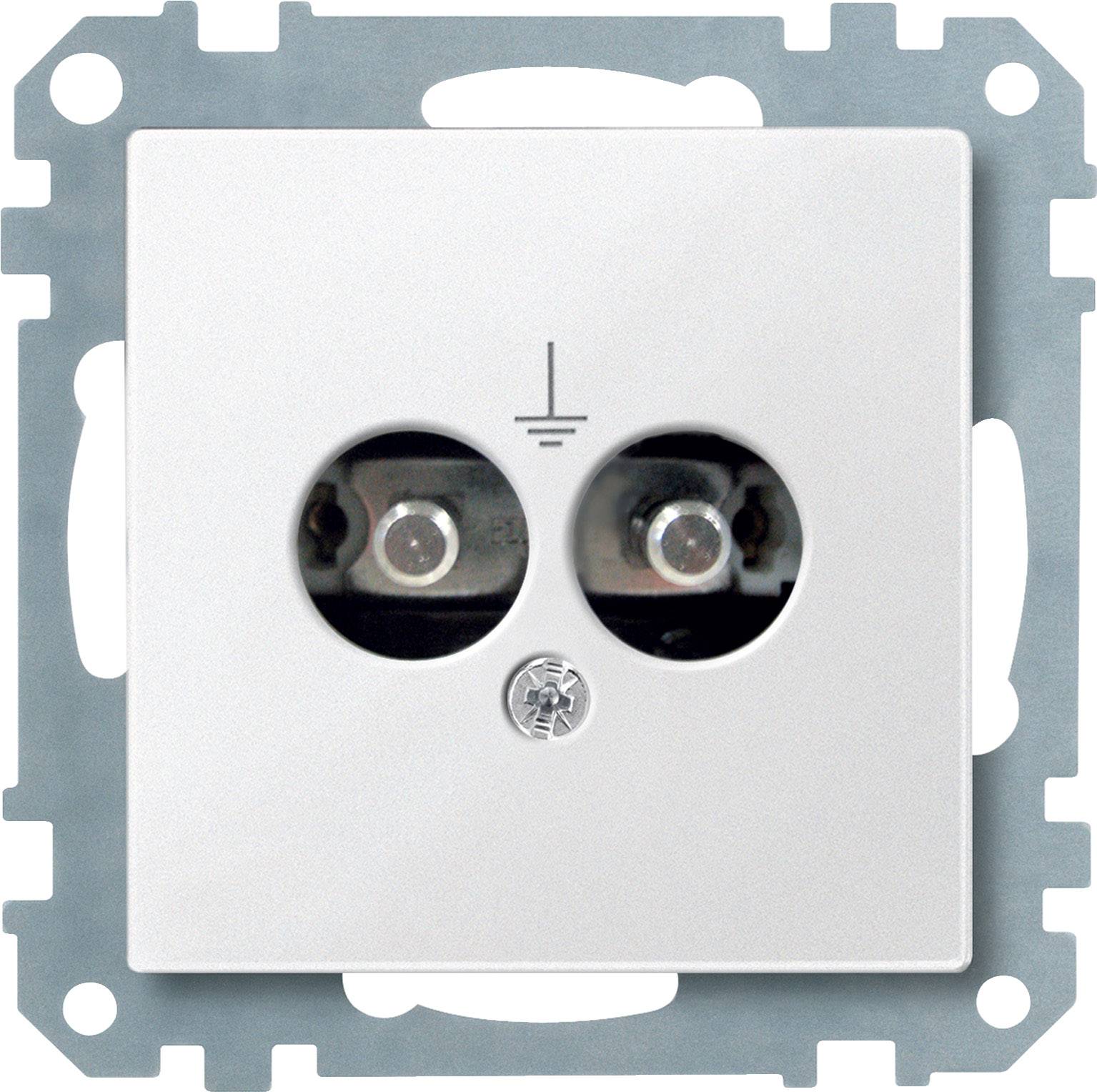 Merten Einsatz System M Polarweiß 298219 1St.