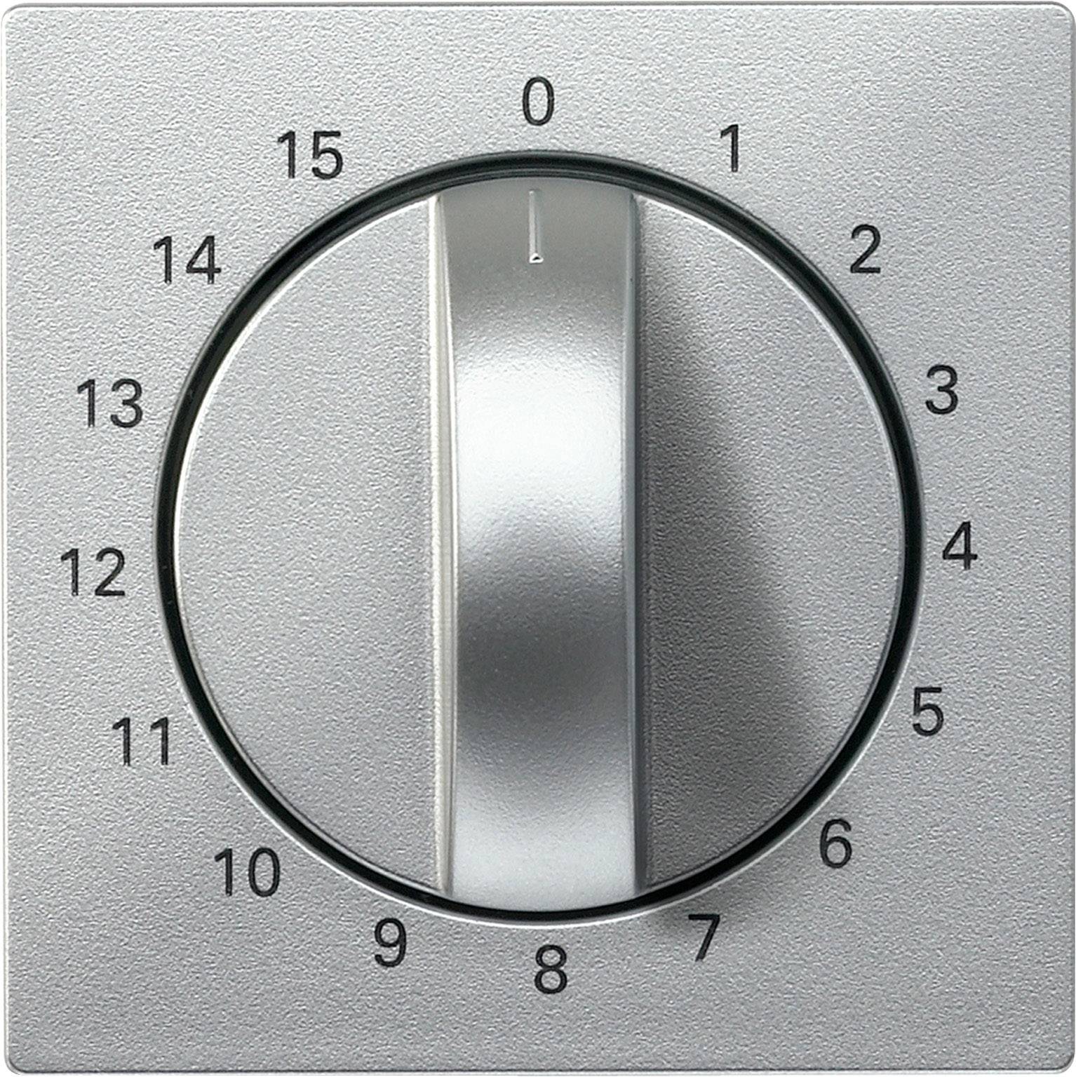 Merten Abdeckung System M Aluminium 539060 1St.