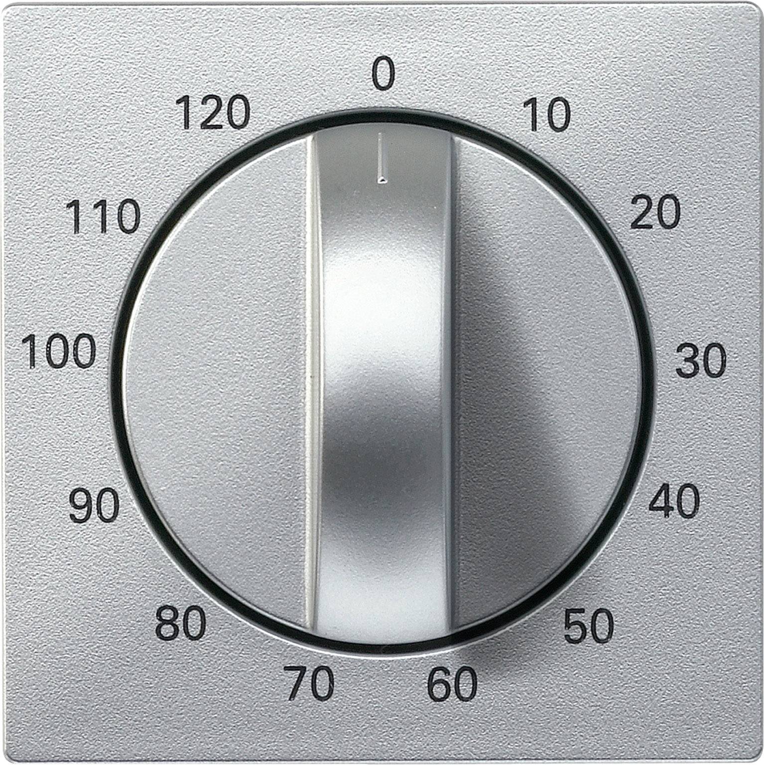 Merten Abdeckung System M Aluminium 539260 1St.