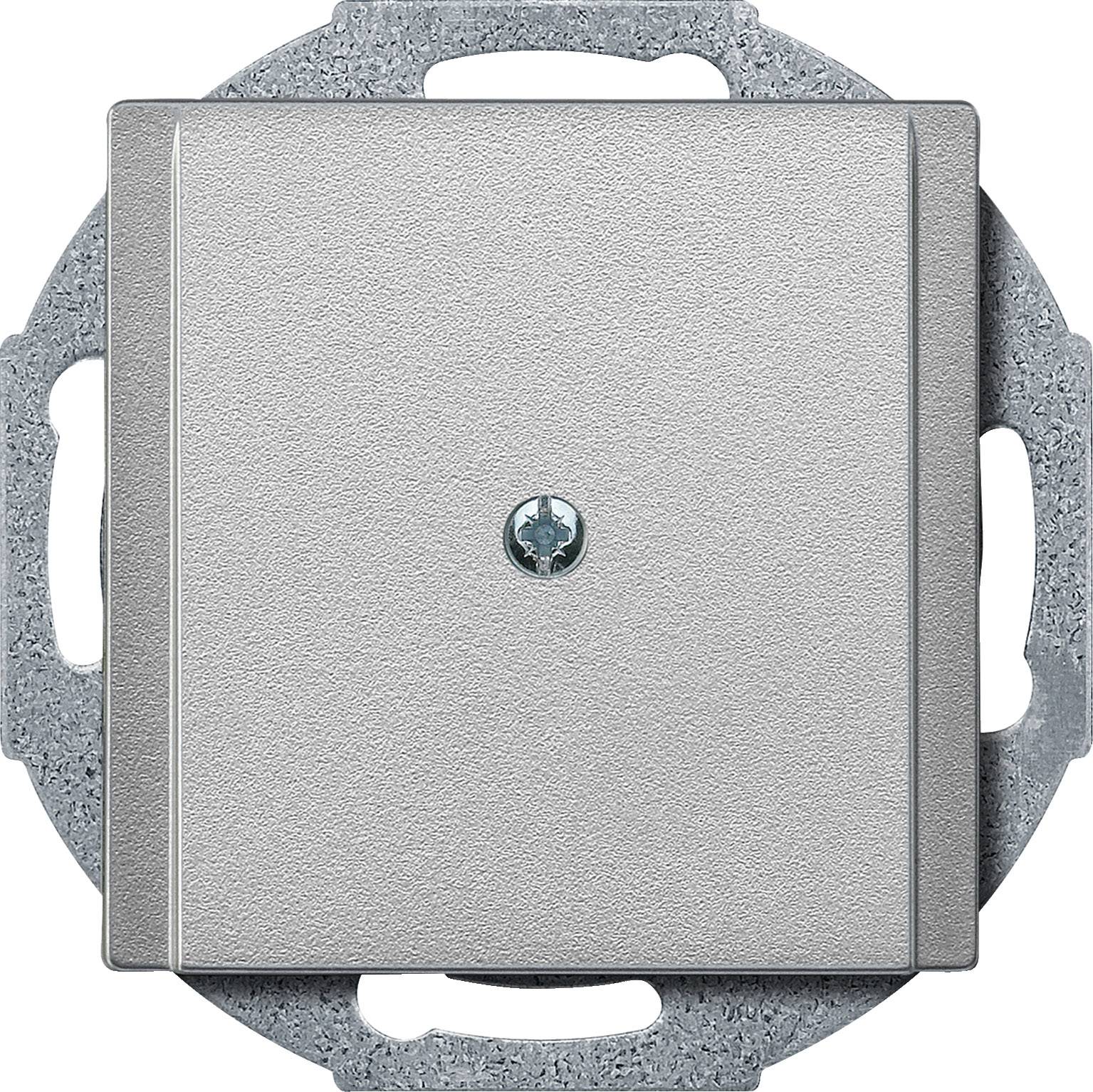 Merten Abdeckung System M Aluminium 295660 1St.