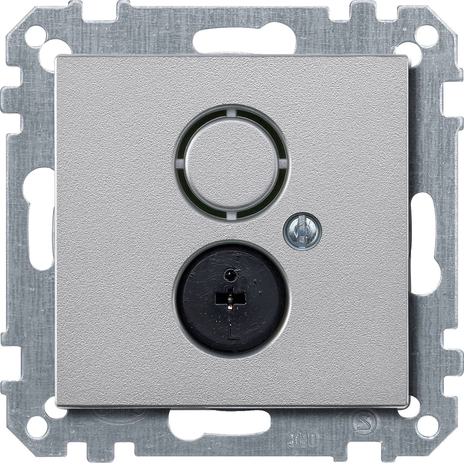 Merten Einsatz System M Aluminium 297460 1St.