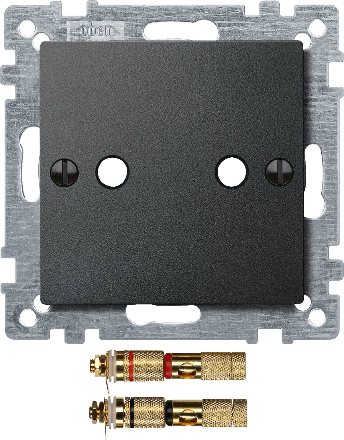 Merten Abdeckung System M Anthrazit 469314 1St.