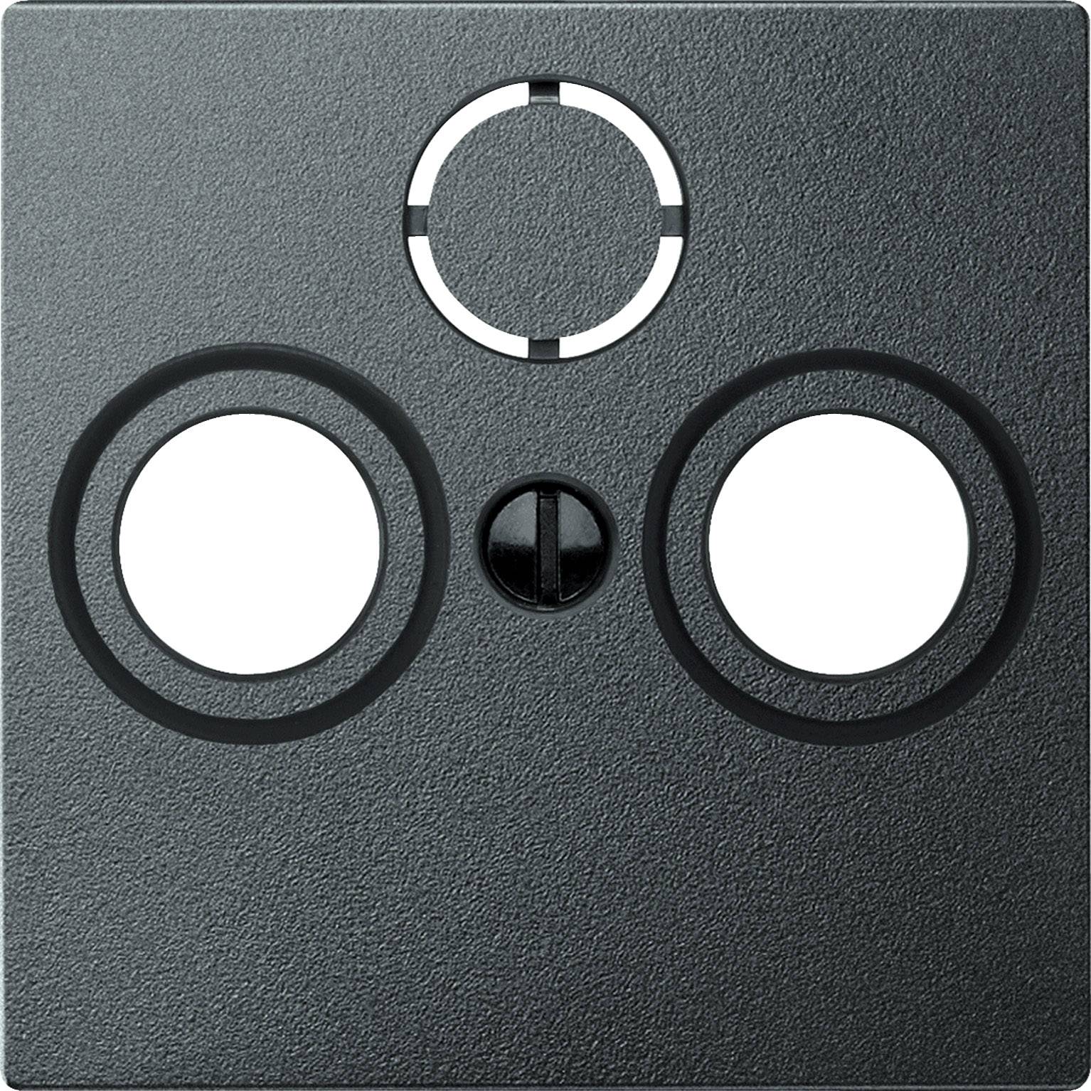 Merten Abdeckung System M Anthrazit 297514 1 St.