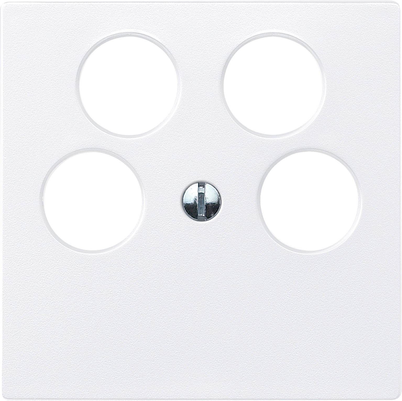 Merten Abdeckung System M Polarweiß 295319 1 St.