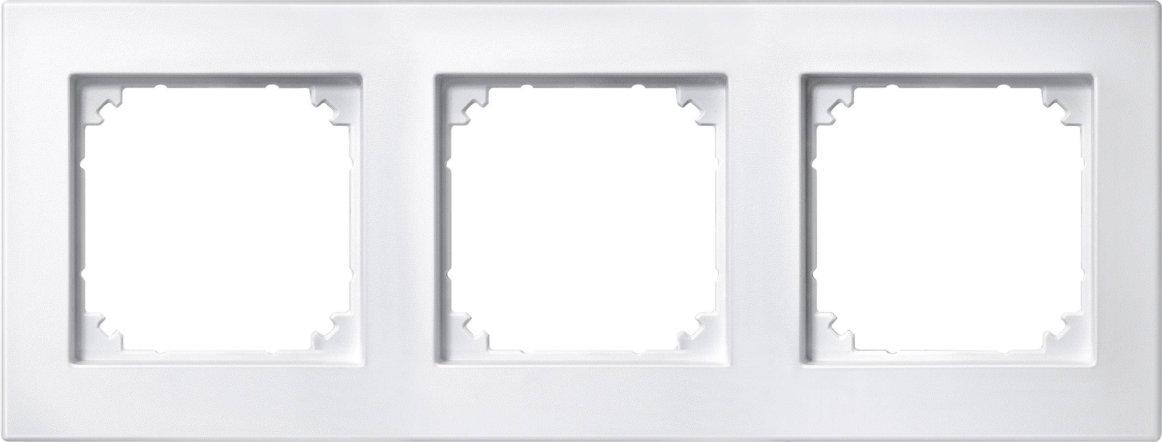 Merten Rahmen Abdeckung System M Polarweiß 486319 1 St.