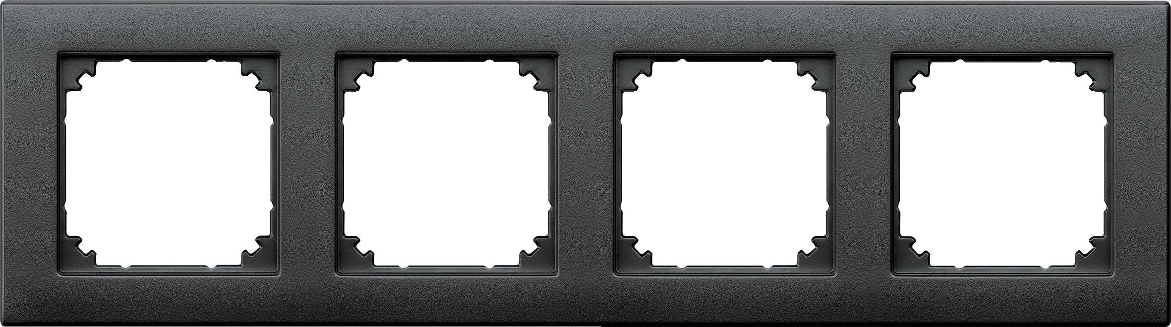 Merten Rahmen Abdeckung System M Anthrazit 486414 1 St.
