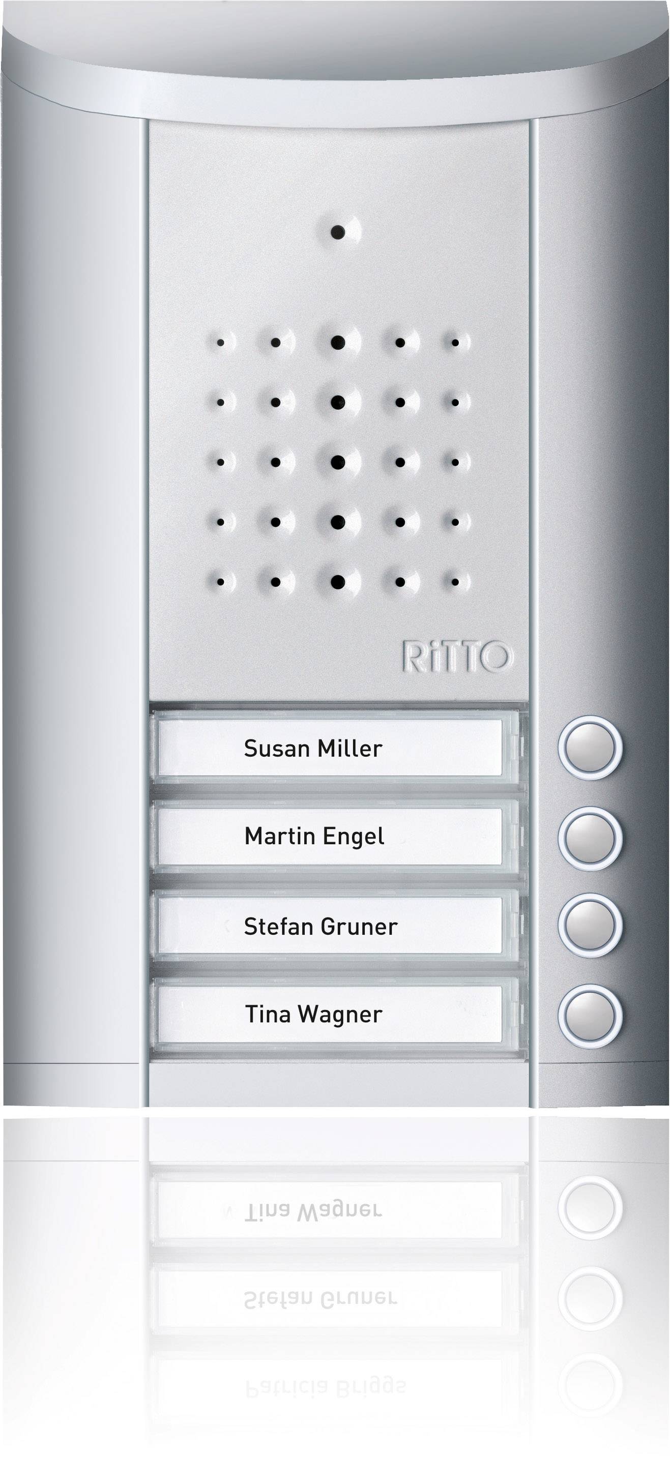 Ritto by Schneider 1840420 Türsprechanlage Silber