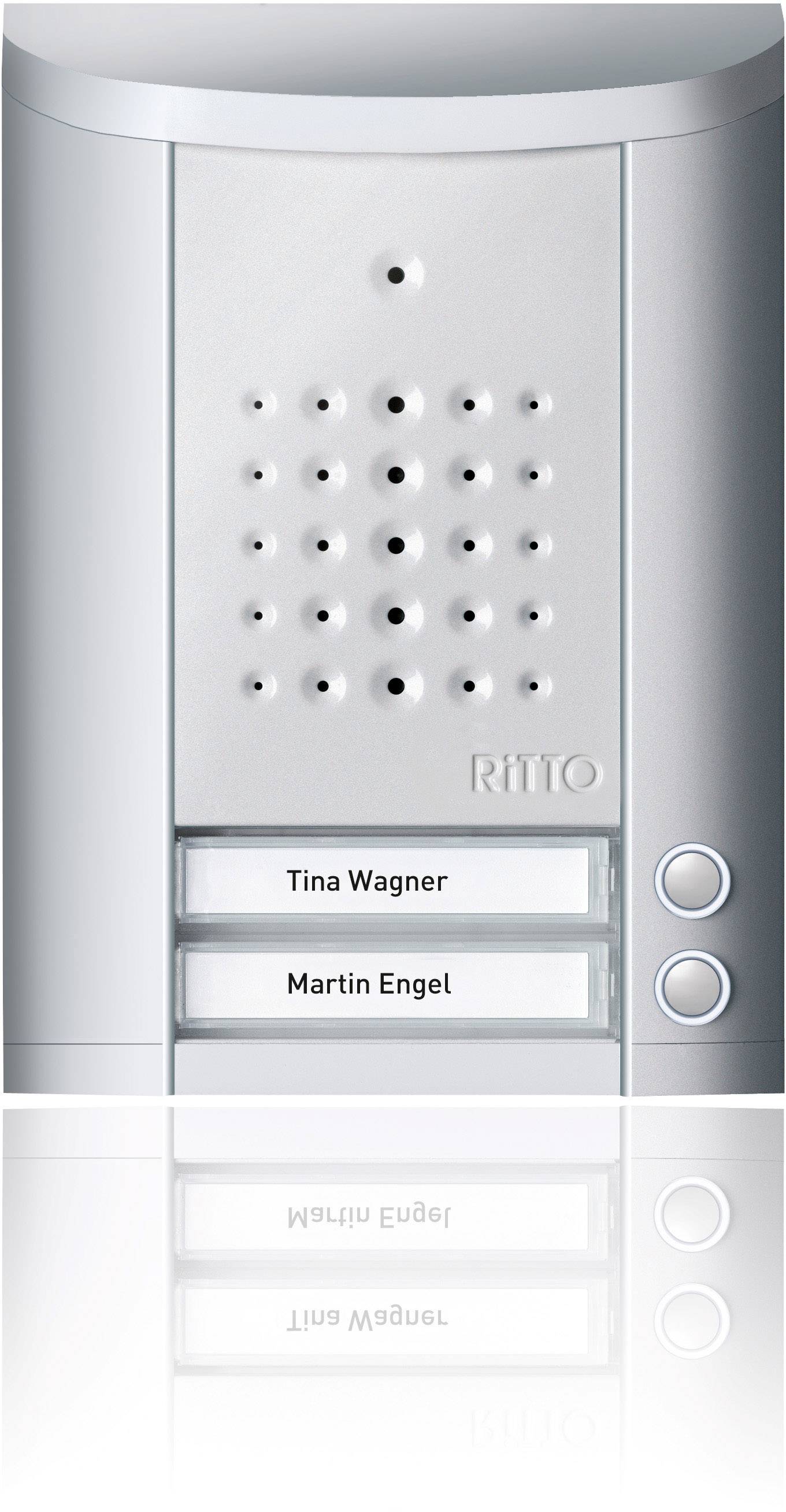 Ritto by Schneider 1840220 Türsprechanlage Silber