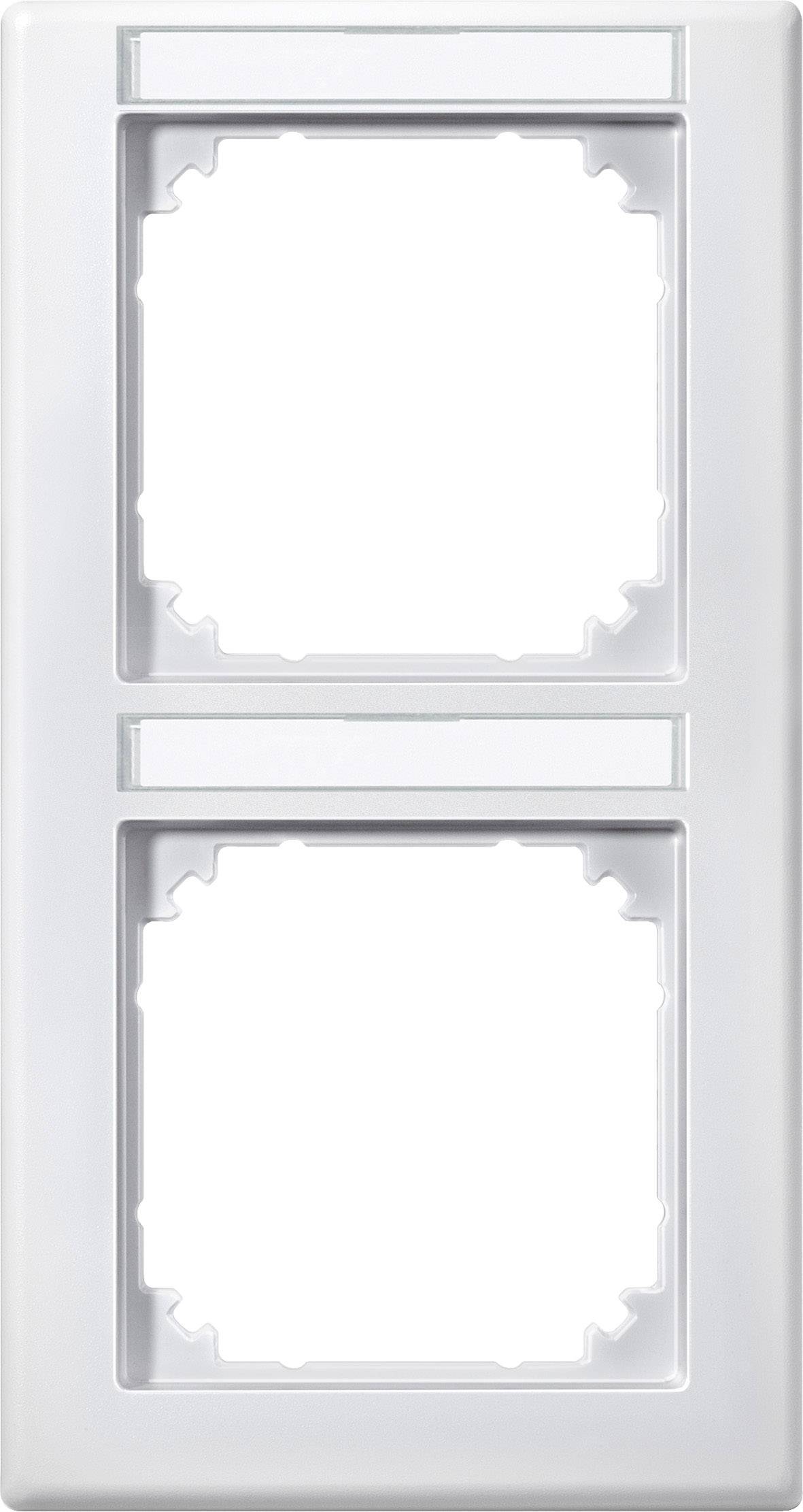Merten Rahmen Abdeckung System M Polarweiß 474219 1 St.