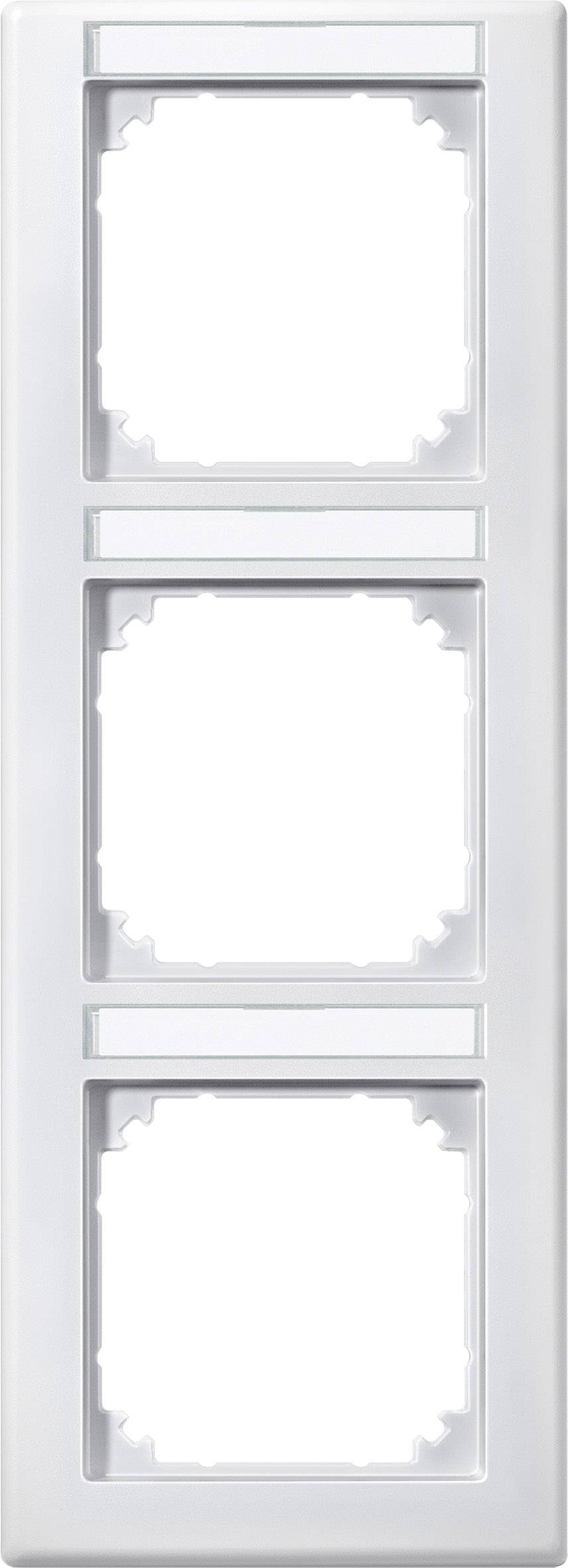 Merten Rahmen Abdeckung System M Polarweiß 474319 1St.