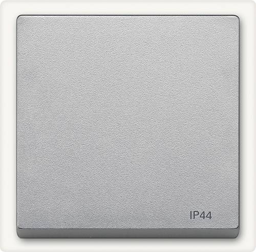 Merten Abdeckung Wechselschalter System M Aluminium 433060 1St.