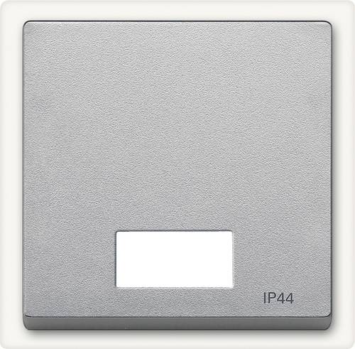 Merten Abdeckung Wechselschalter System M Aluminium 433760 1St.