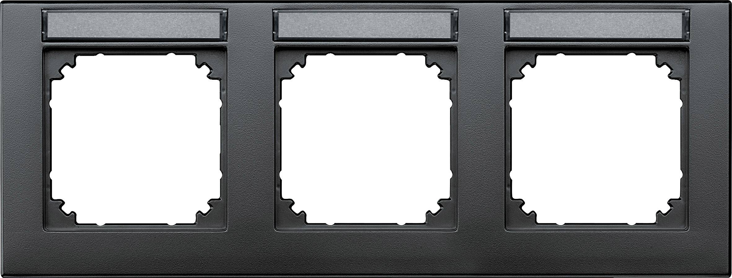 Merten Rahmen Abdeckung System M Anthrazit 472314 1St.