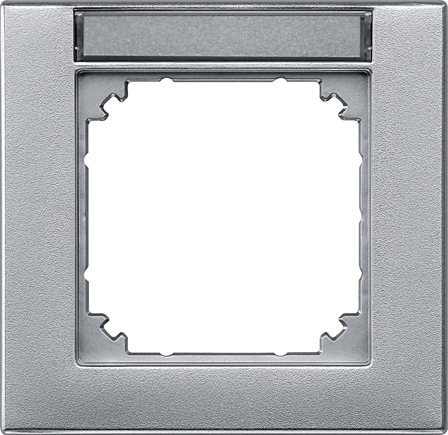 Merten Rahmen Abdeckung System M Aluminium 476160 1St.