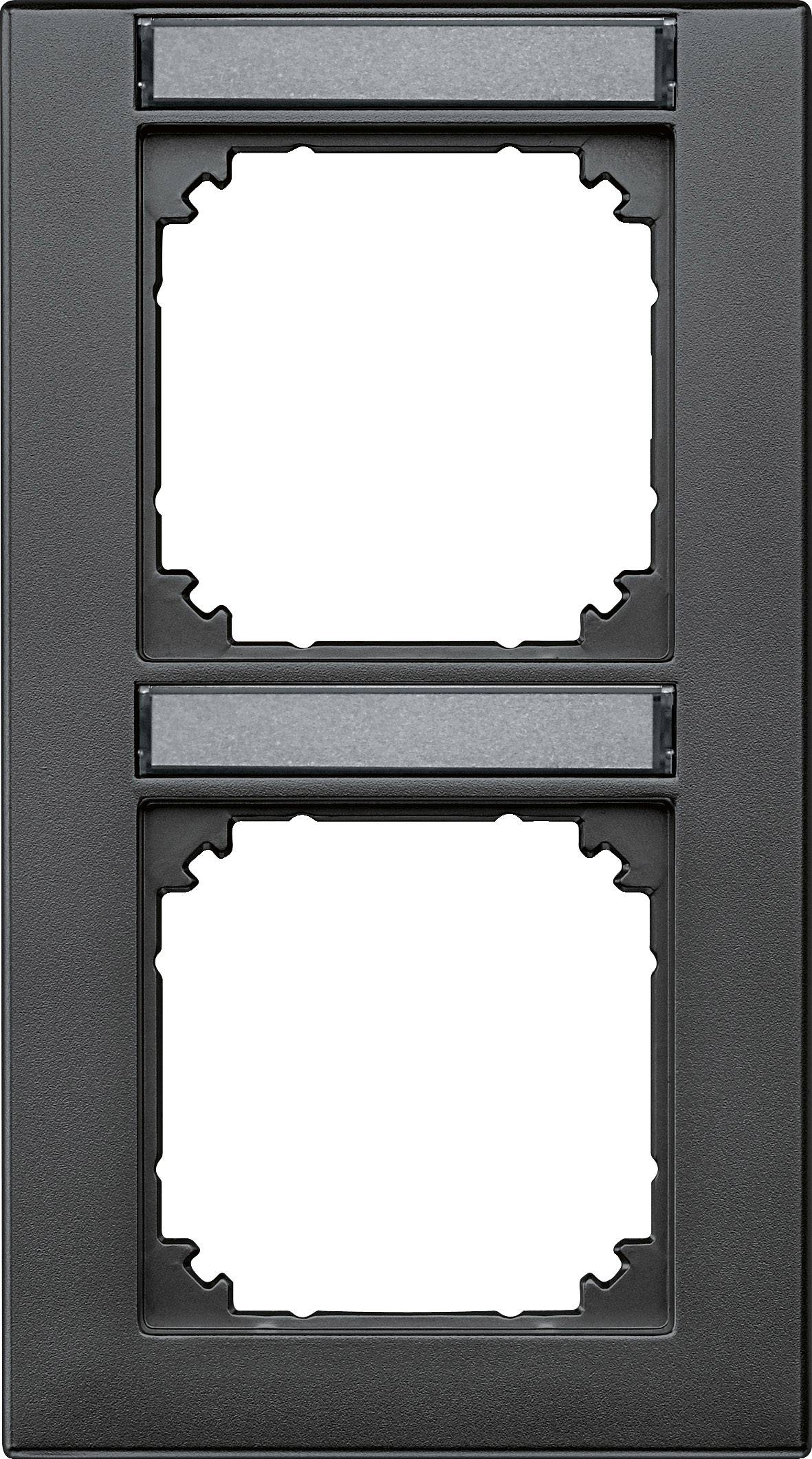 Merten Rahmen Abdeckung System M Anthrazit 476214 1St.