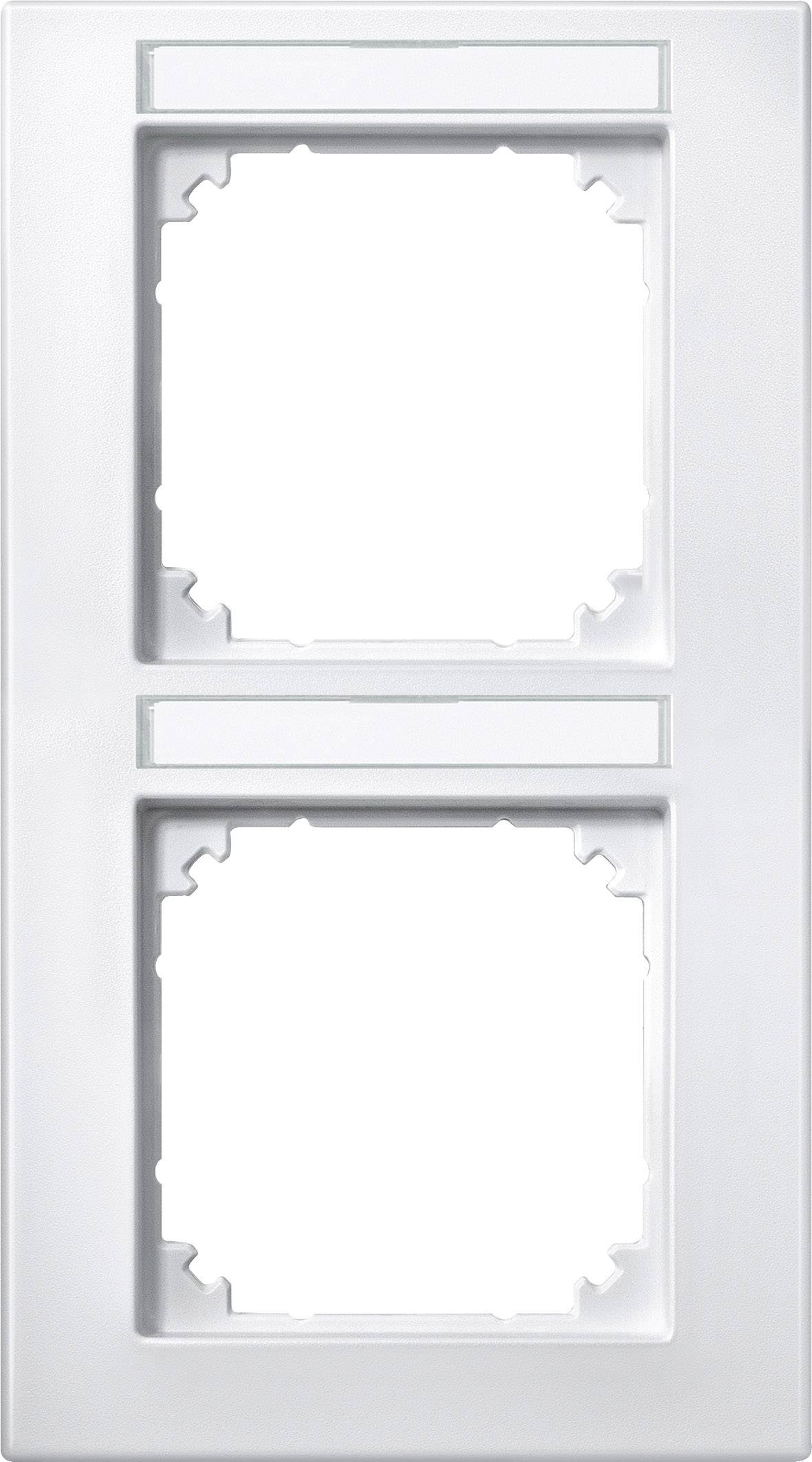 Merten Rahmen Abdeckung System M Polarweiß 476219 1 St.