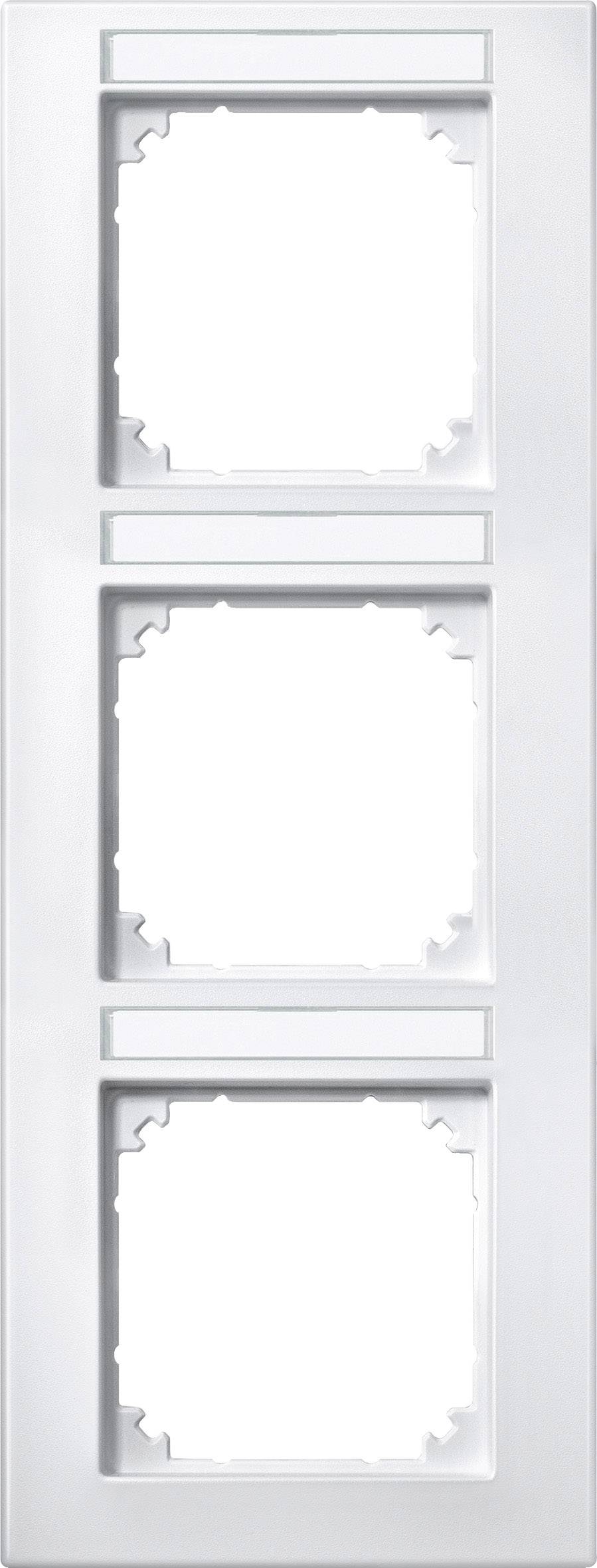 Merten Rahmen Abdeckung System M Polarweiß 476319 1St.