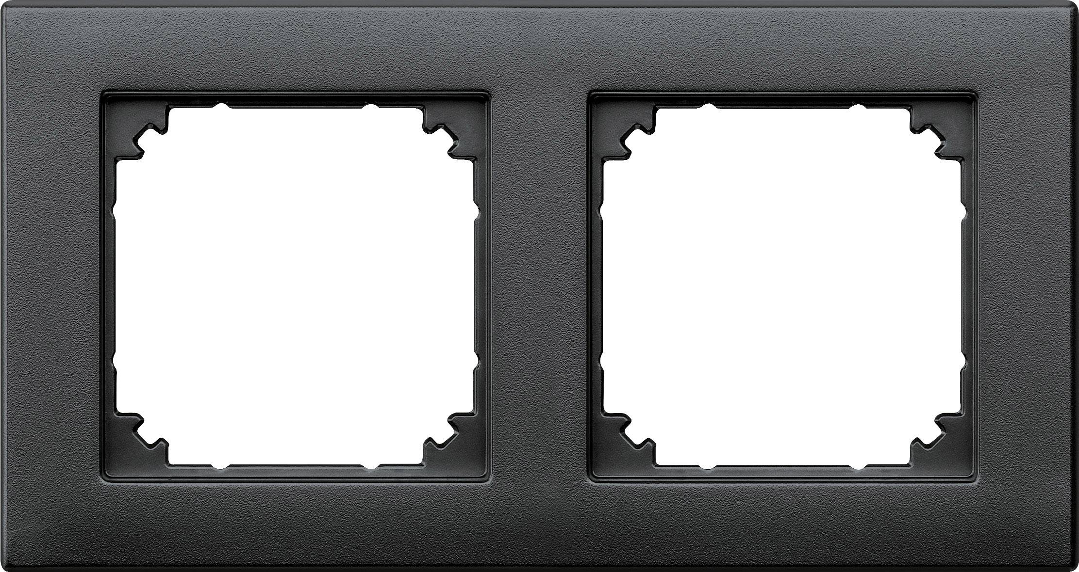 Merten Rahmen Abdeckung System M Anthrazit 488214 1St.