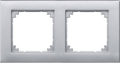 Merten Rahmen Abdeckung System M Aluminium 488260 1St.