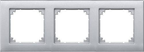 Merten Rahmen Abdeckung System M Aluminium 488360 1St.