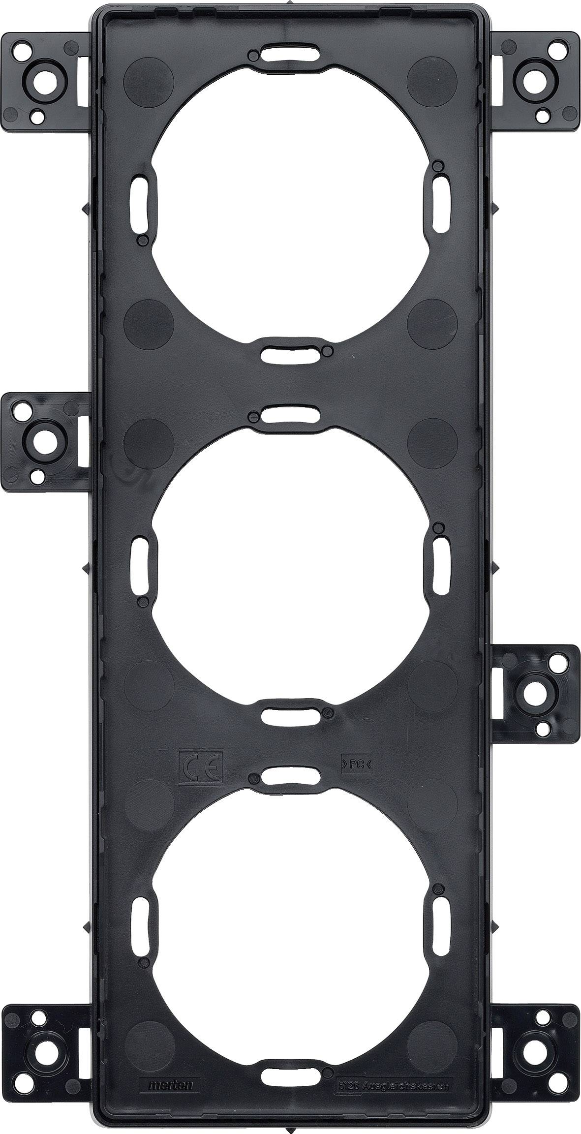 Merten 3fach Einsatz Adapter 512603 1St.