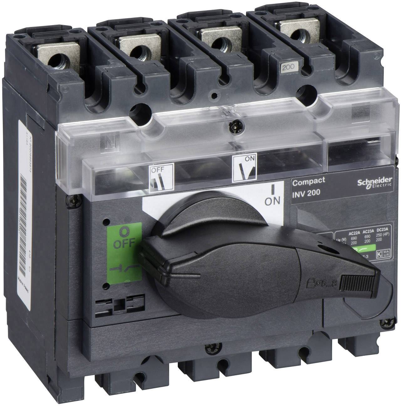 Schneider Electric 31163 Lasttrennschalter 200A 250 V/DC, 690 V/AC 1St.