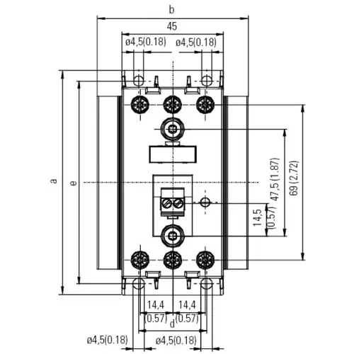 Siemens 3RF2420-1AC45 Halbleiterschütz Nullspannungsschaltend 3 Schließer 20A 1St. Siemens 3RF2420-1AC45 Halbleiterschütz Nullspannungsschaltend 3 Schließer 20A 1St.