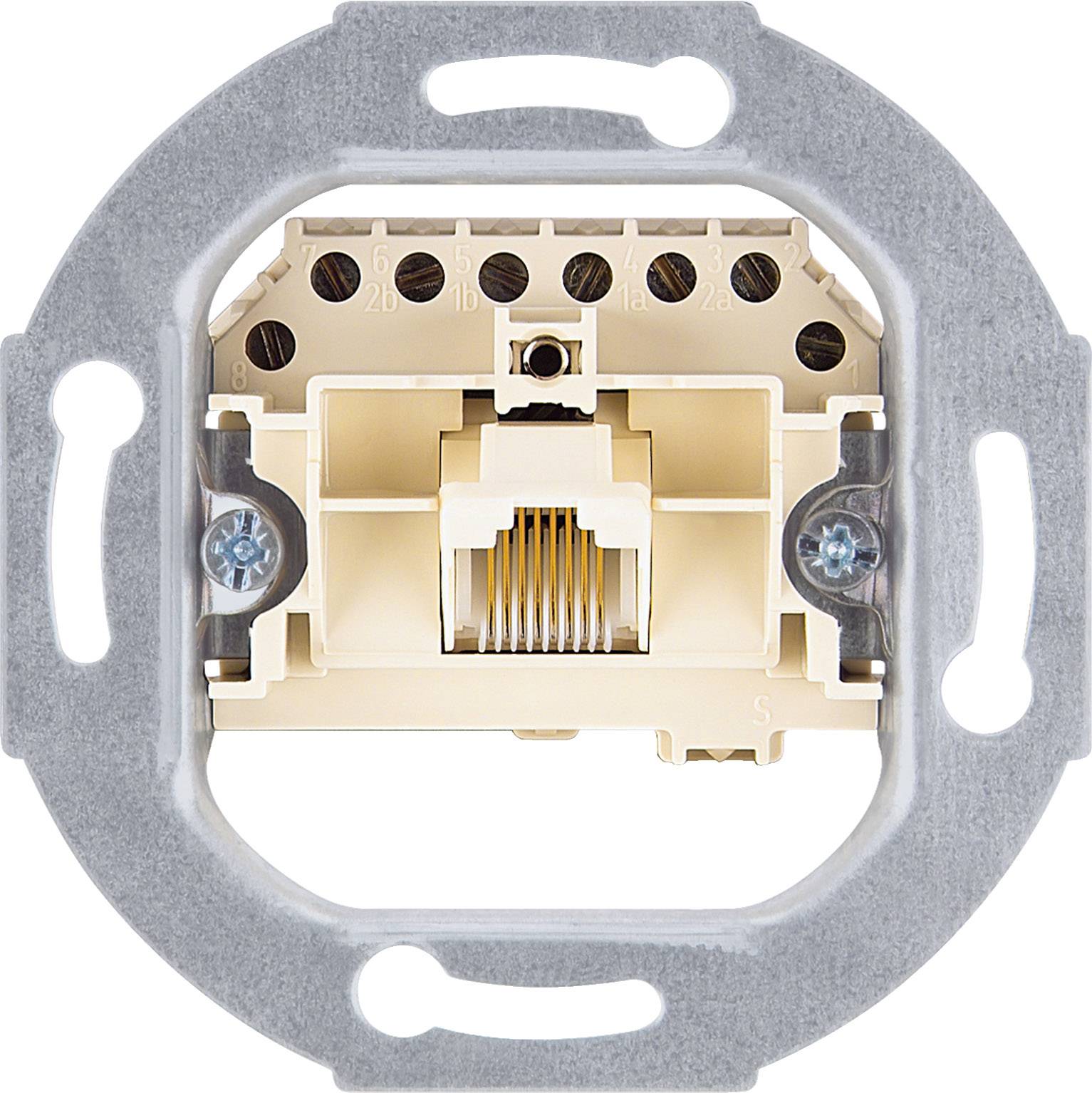 Merten Einsatz Netzwerkdose Weiß 465720 1St.