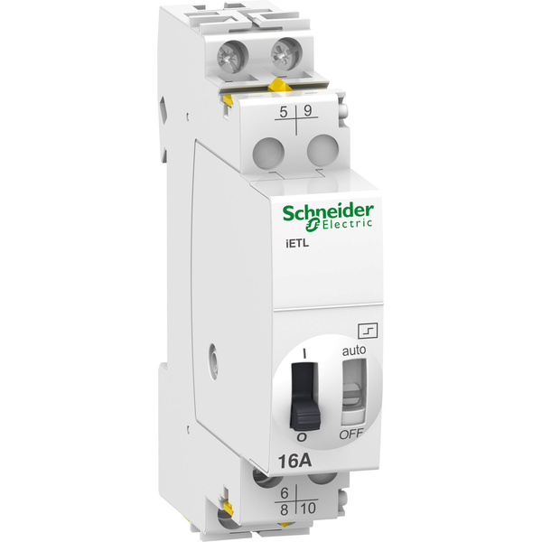 Schneider Electric A9C32116 Erweiterungsmodul Nennspannung: 415 V/AC Schaltstrom (max.): 16A 1 Wechsler, 1 Schließer 1St.