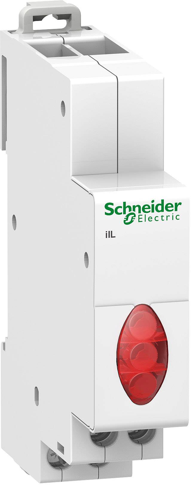 Elektronisches Modul von Schneider Electric mit rotem Indikator auf der Vorderseite, geeignet für industrielle Anwendungen.