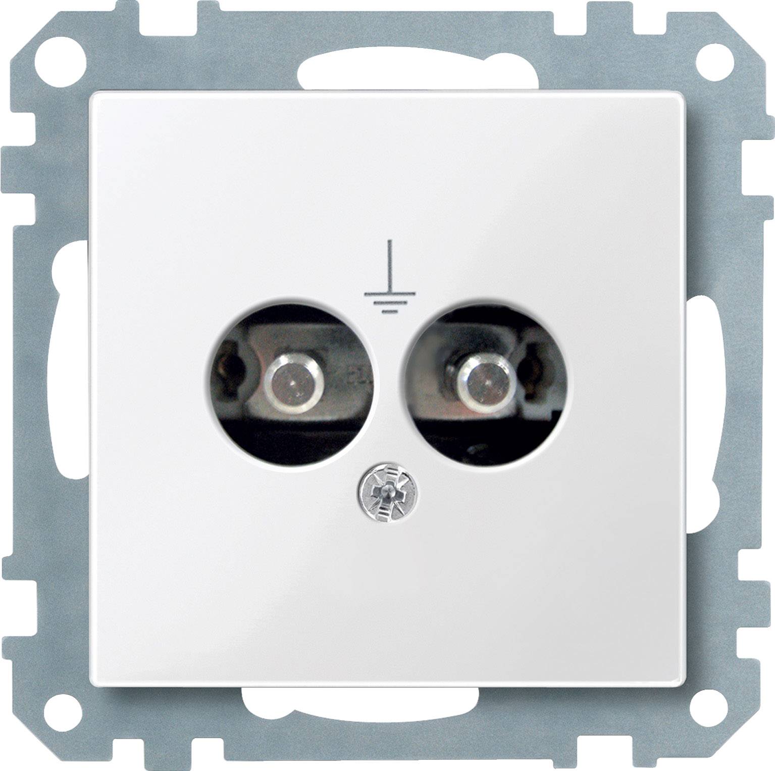 Merten Einsatz System M Polarweiß 290419 1 St.