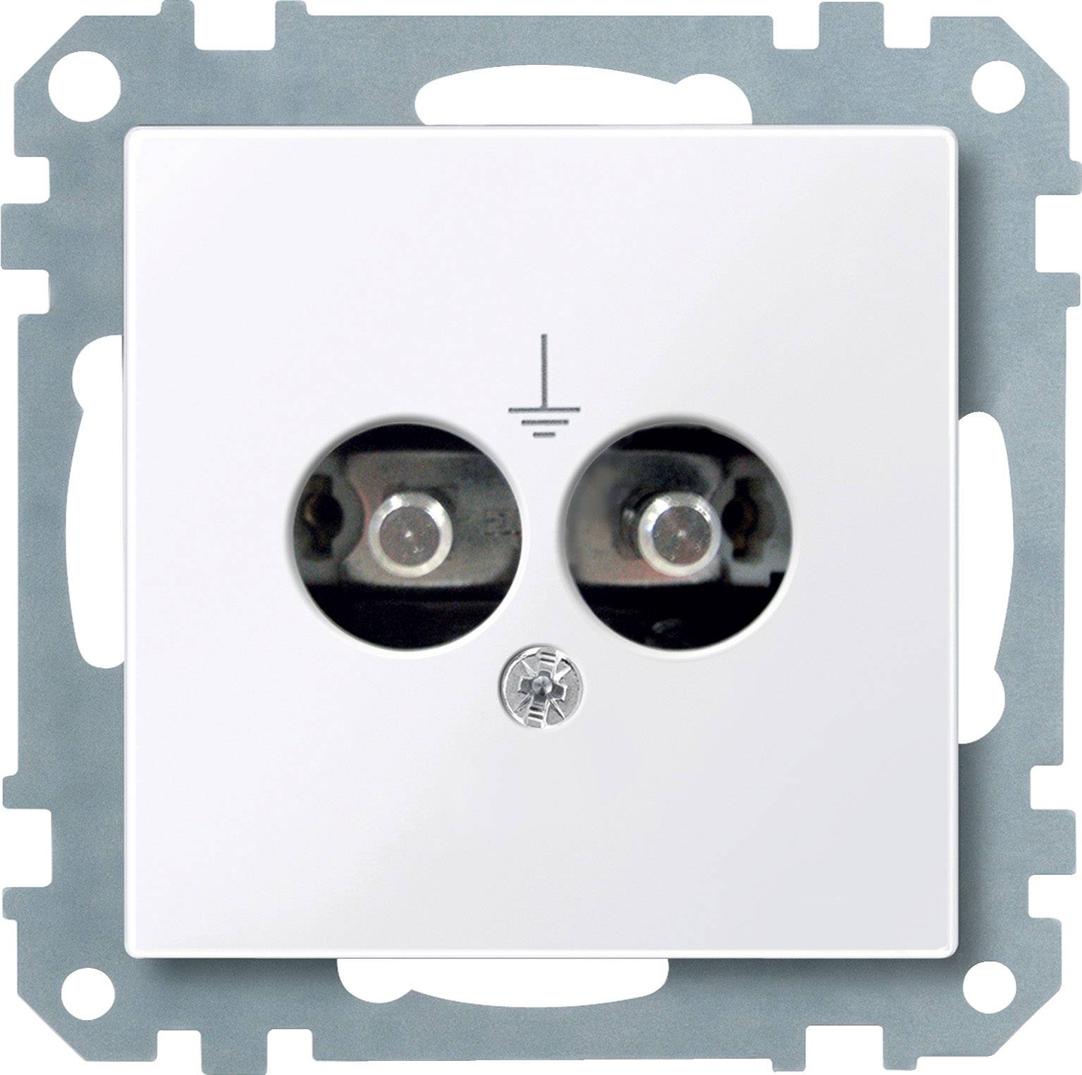 Merten Einsatz System M Weiß 290425 1St.