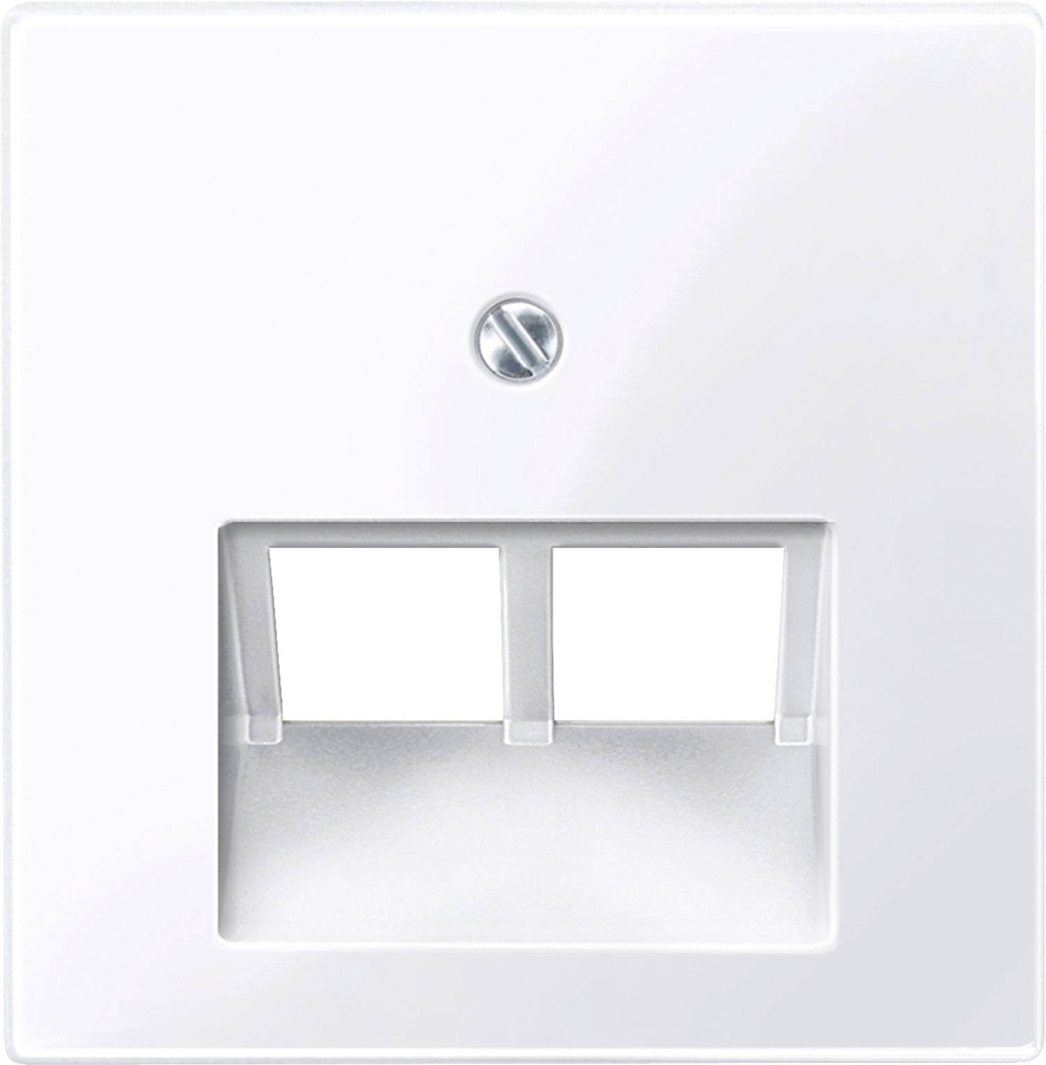 Merten Abdeckung UAE-/IAE-/ISDN-Steckdose Weiß 296125 1 St.