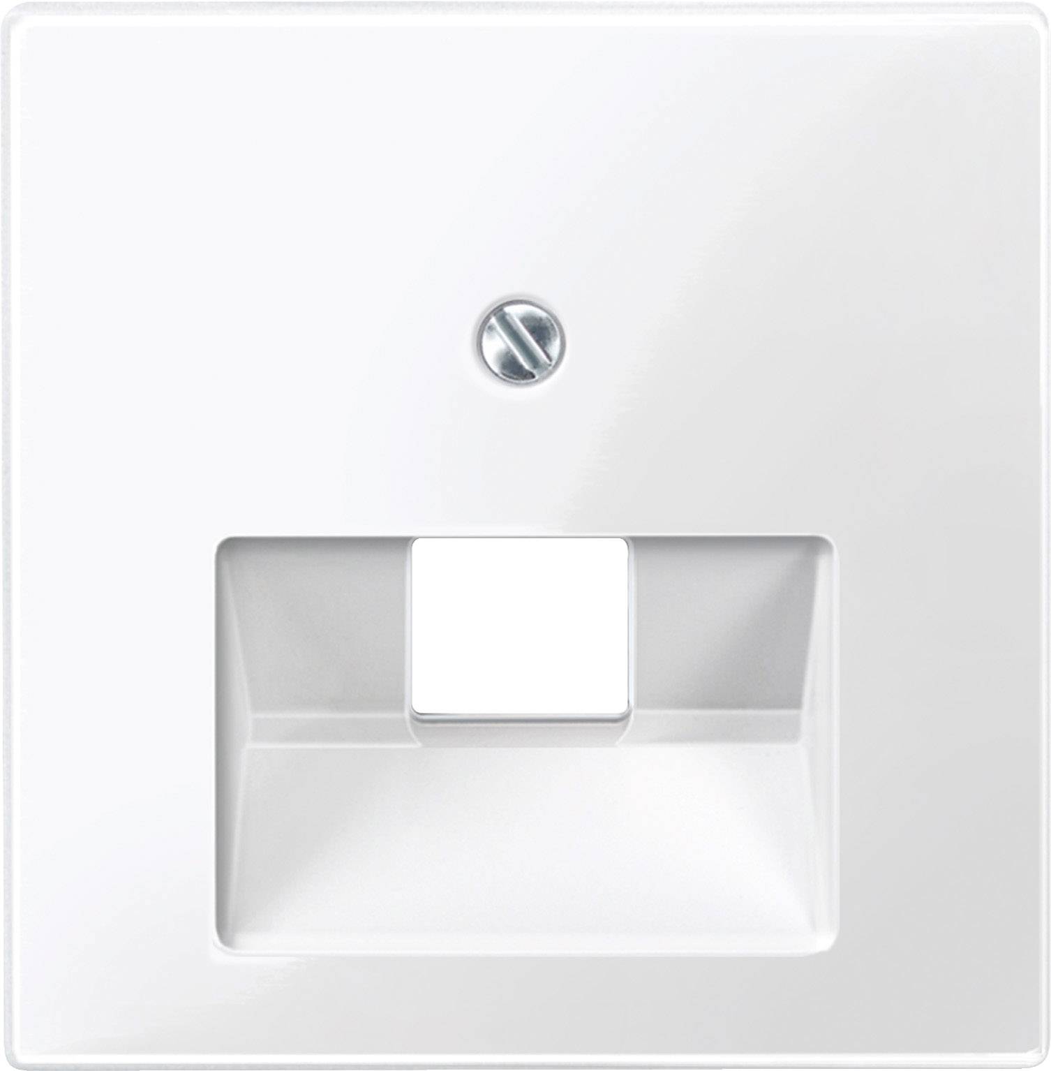 Merten Abdeckung UAE-/IAE-/ISDN-Steckdose Polarweiß 296219 1 St.