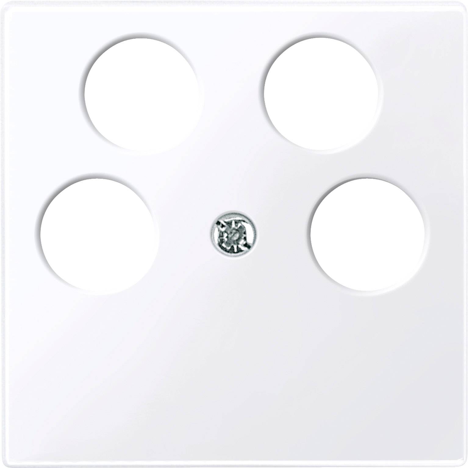 Merten Abdeckung System M Weiß 296525 1 St.