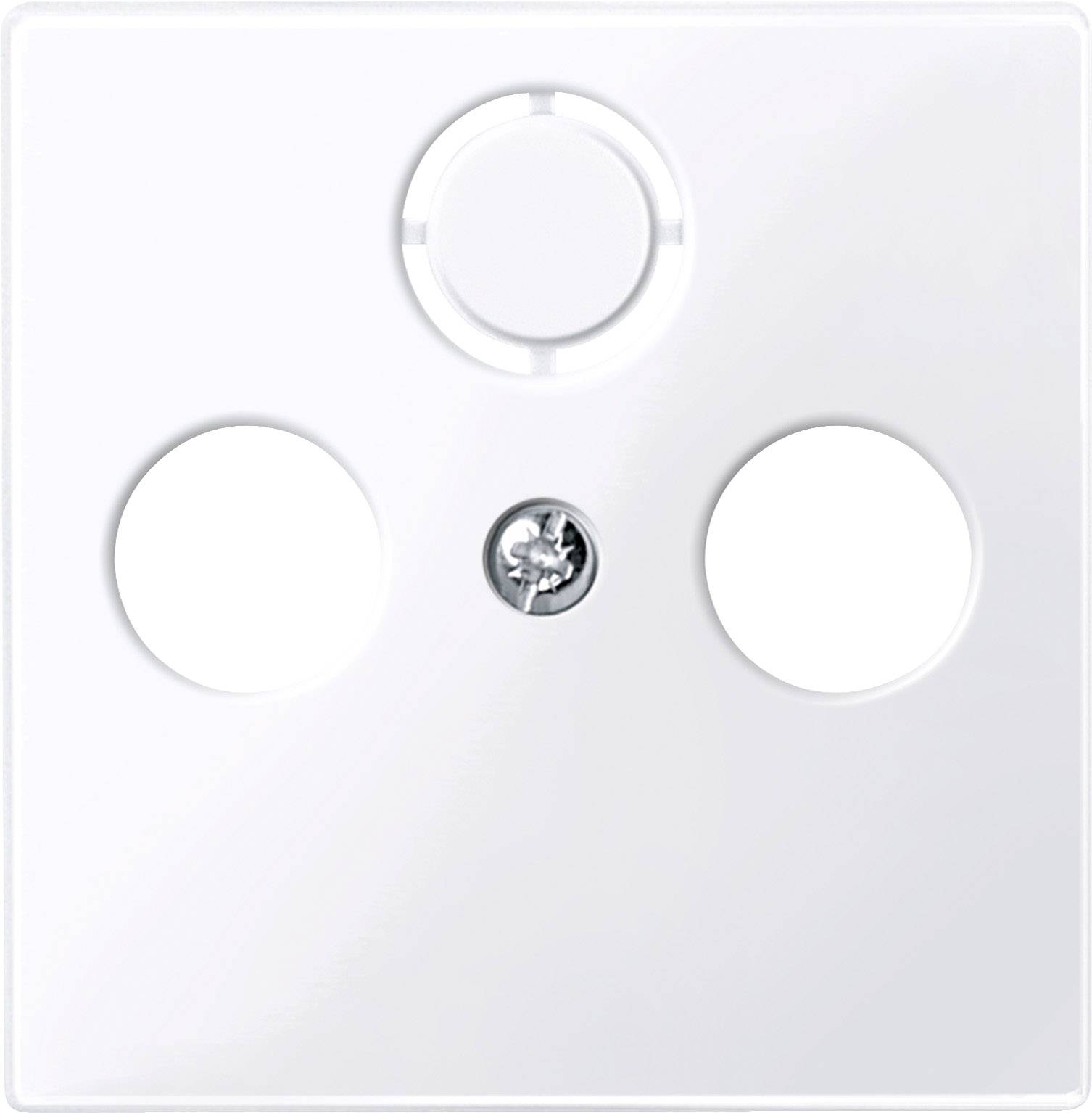 Merten Abdeckung System M Weiß 296725 1 St.