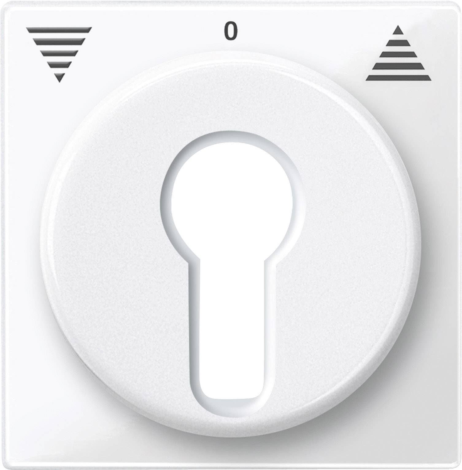 Merten Abdeckung System M Polarweiß 319419 1St.