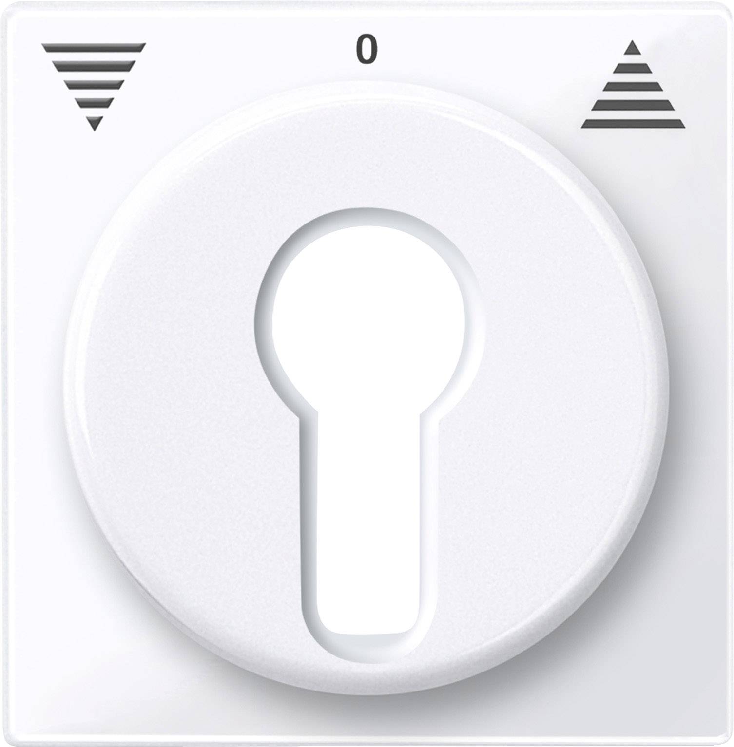 Merten Abdeckung System M Weiß 319425 1St.