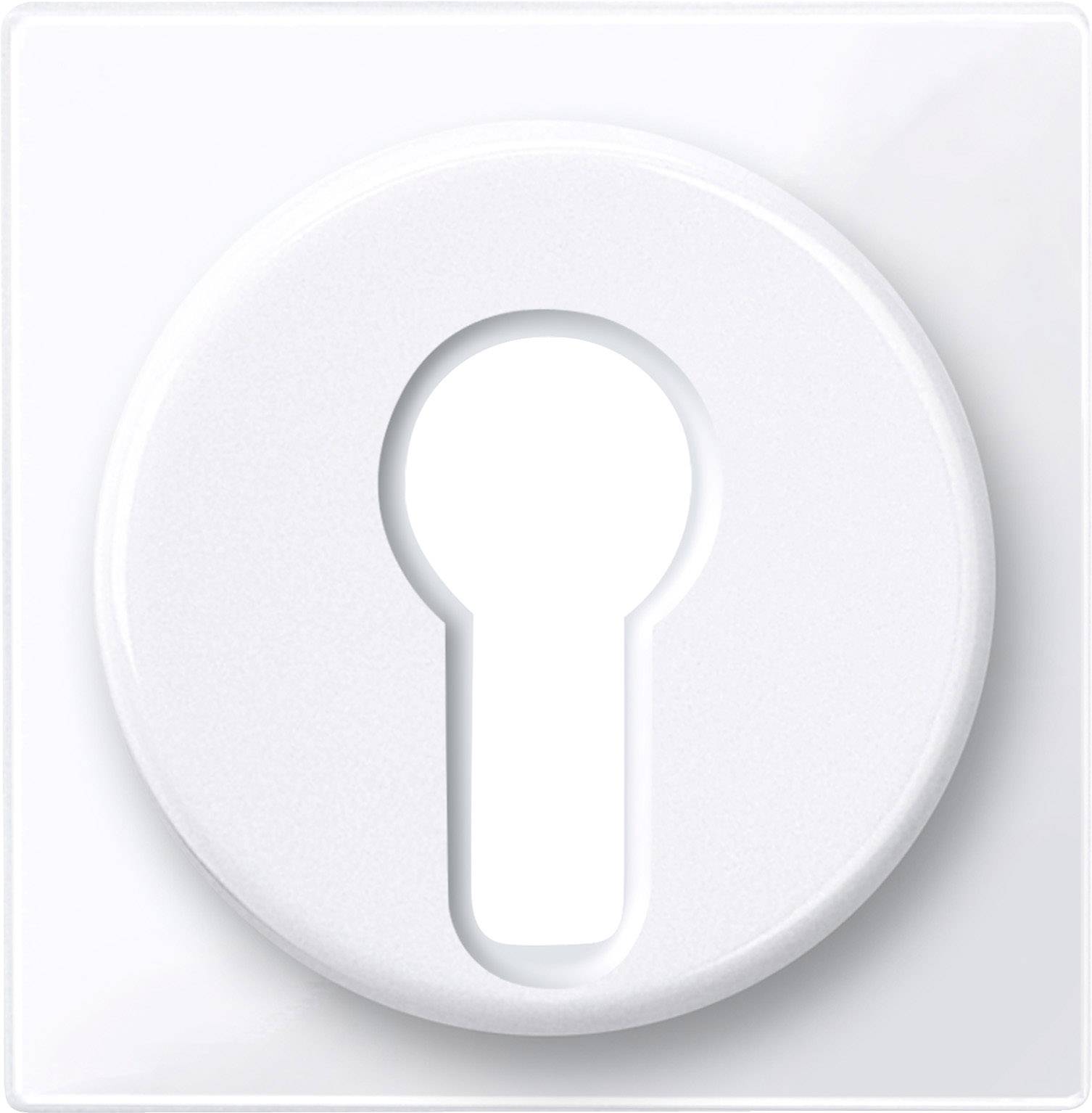 Merten Abdeckung System M Weiß 319525 1St.