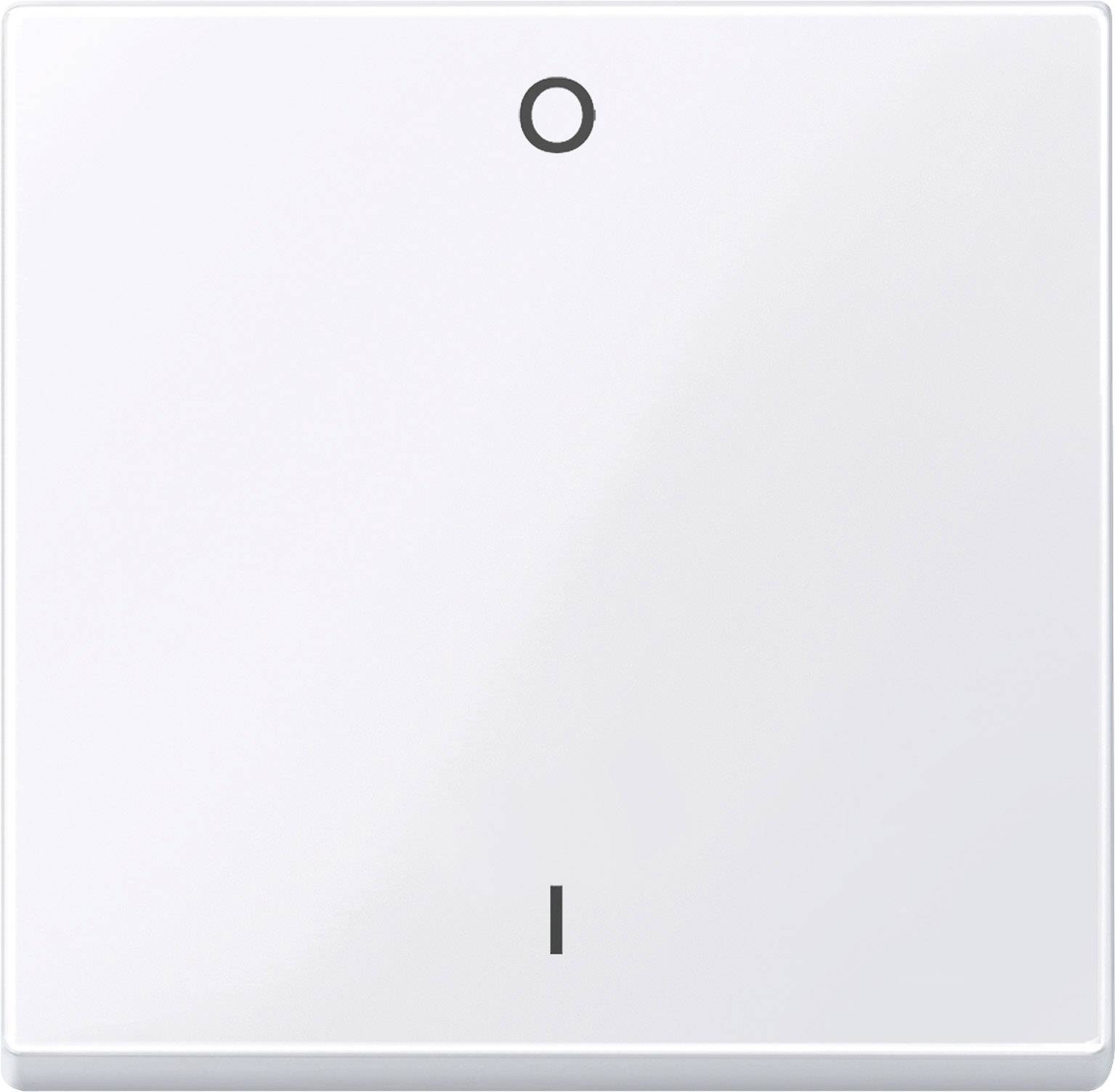 Merten Abdeckung Wechselschalter System M Weiß 432225 1St.