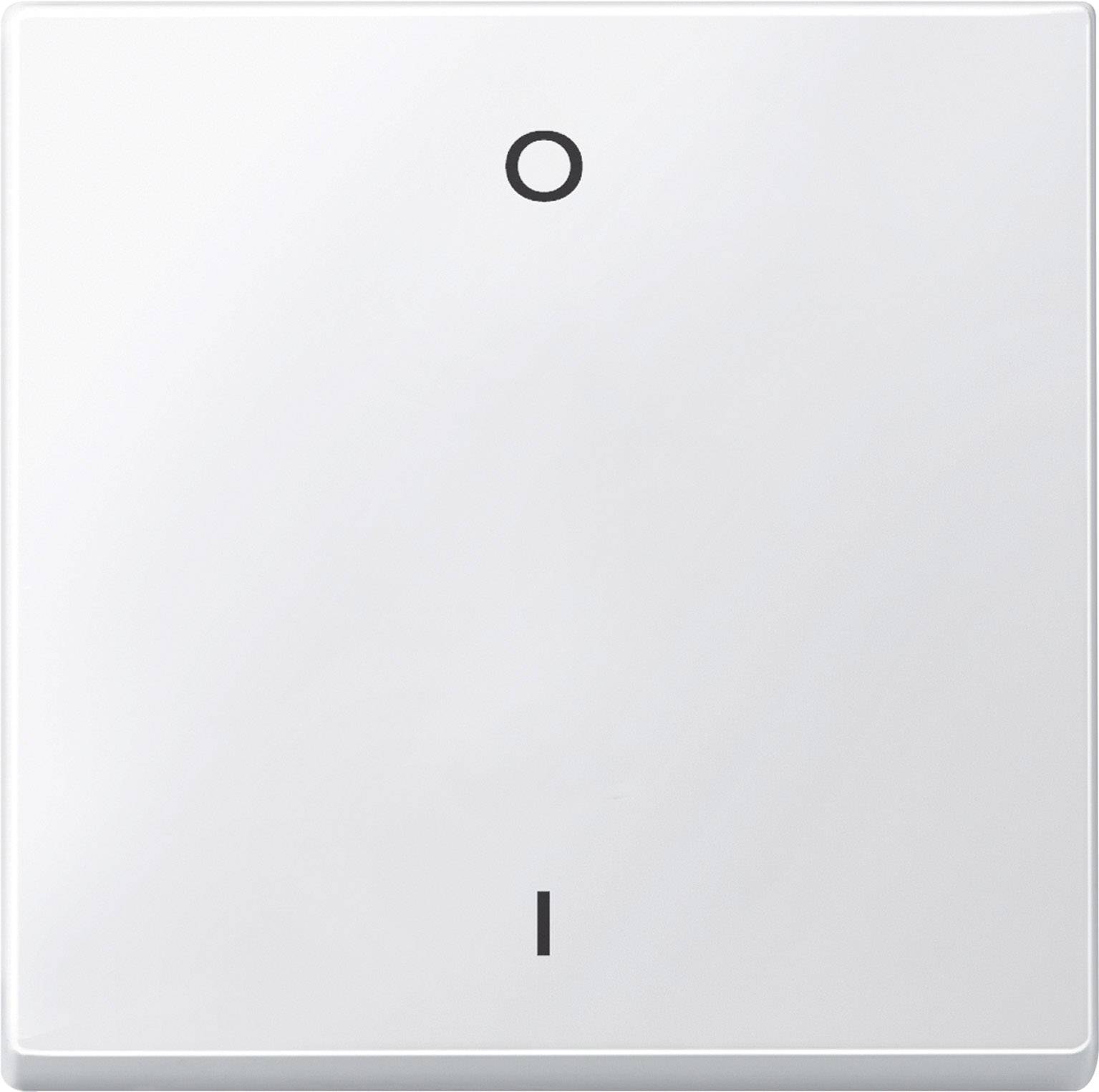 Merten Abdeckung Wechselschalter System M Polarweiß 434219 1St.