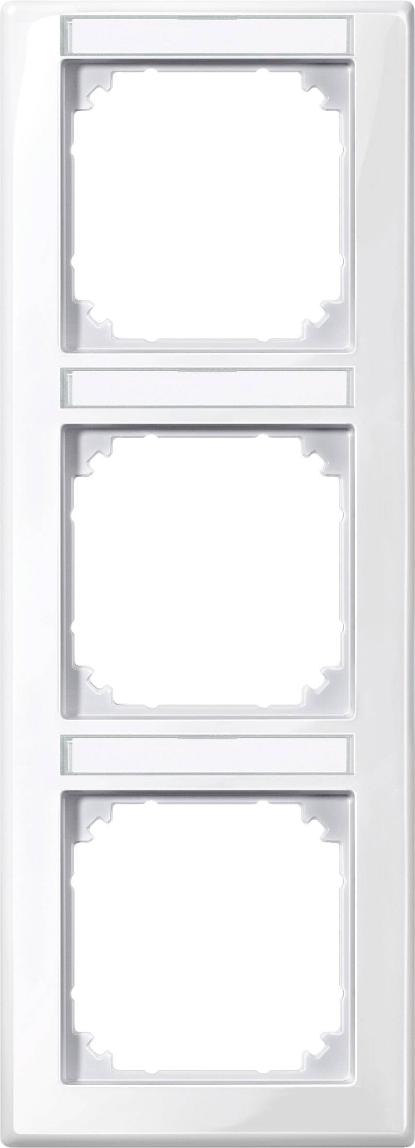 Merten Rahmen Abdeckung System M Polarweiß 470319 1St.