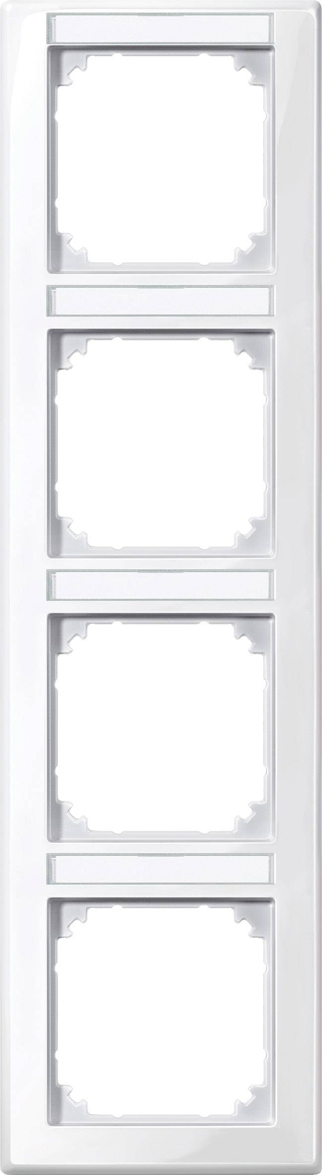 Merten Rahmen Abdeckung System M Polarweiß 470419 1 St.