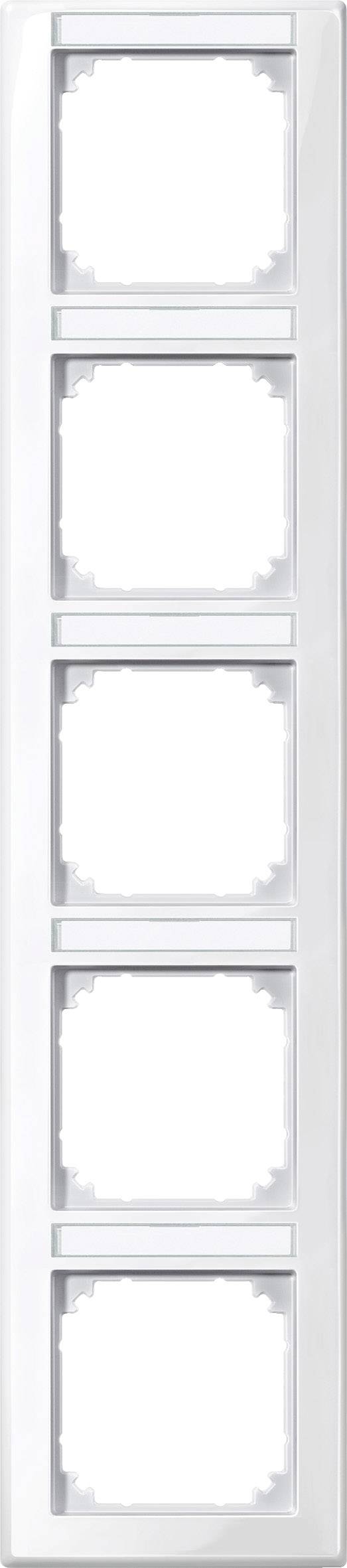 Merten Rahmen Abdeckung System M Polarweiß 470519 1St.