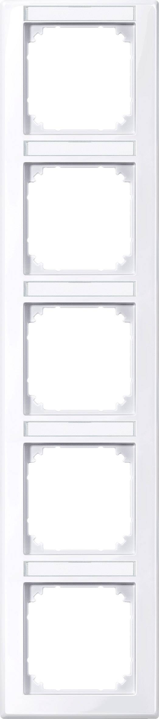 Merten Rahmen Abdeckung System M Weiß 470525 1St.